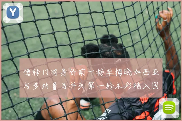 德转门将身价前十榜单揭晓加西亚与多纳鲁马并列第一铃木彩艳入围
